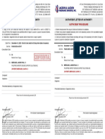 Consultation Outpatient Procedure: Outpatient Letter of Authority Outpatient Letter of Authority