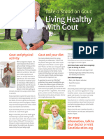 Living Healthy With Gout