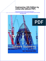 Full Download Software Engineering 10th Edition by Ian Sommerville Ebook PDF
