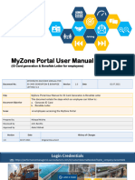 02 - MyZone Portal - User Manual For ID Card Generation and Bonafide Letter For Employees