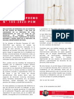 Decreto Supremo Nro 105 2023 PCM Carlos Herbozo