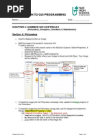 Introduction To Gui Programming: Chapter 2: Common Gui Controls I