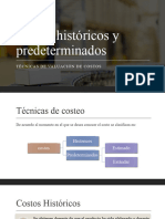 Costos Historicos y Predeterminados