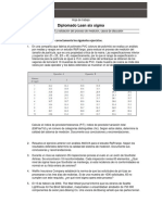 Hoja de Trabajo R&R y Problemas de Medición