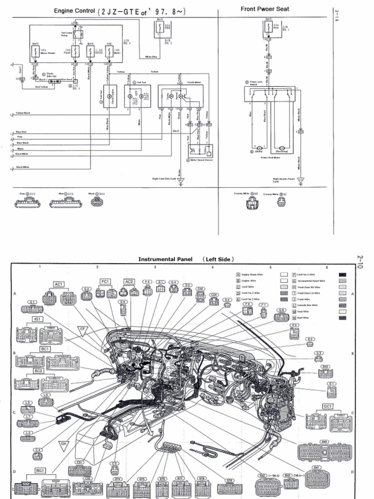 2JZ-GTE VVTi Wiring Diagrams | PDF