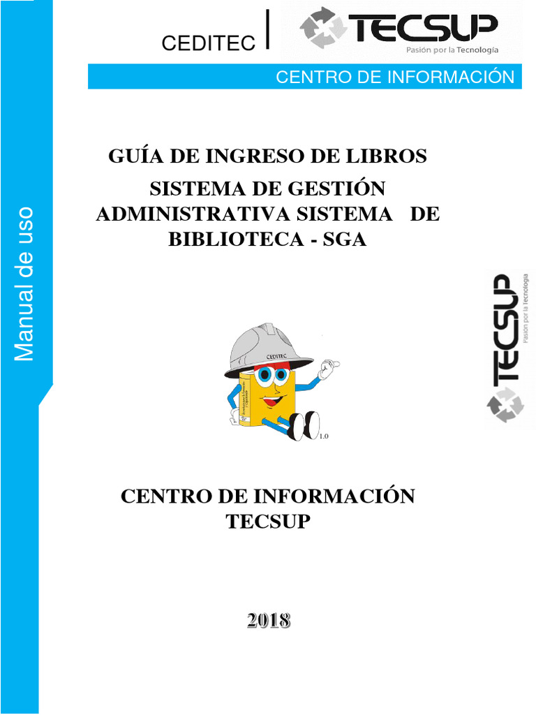 Gu a de ingreso de libros tecsup pdf software inform tica