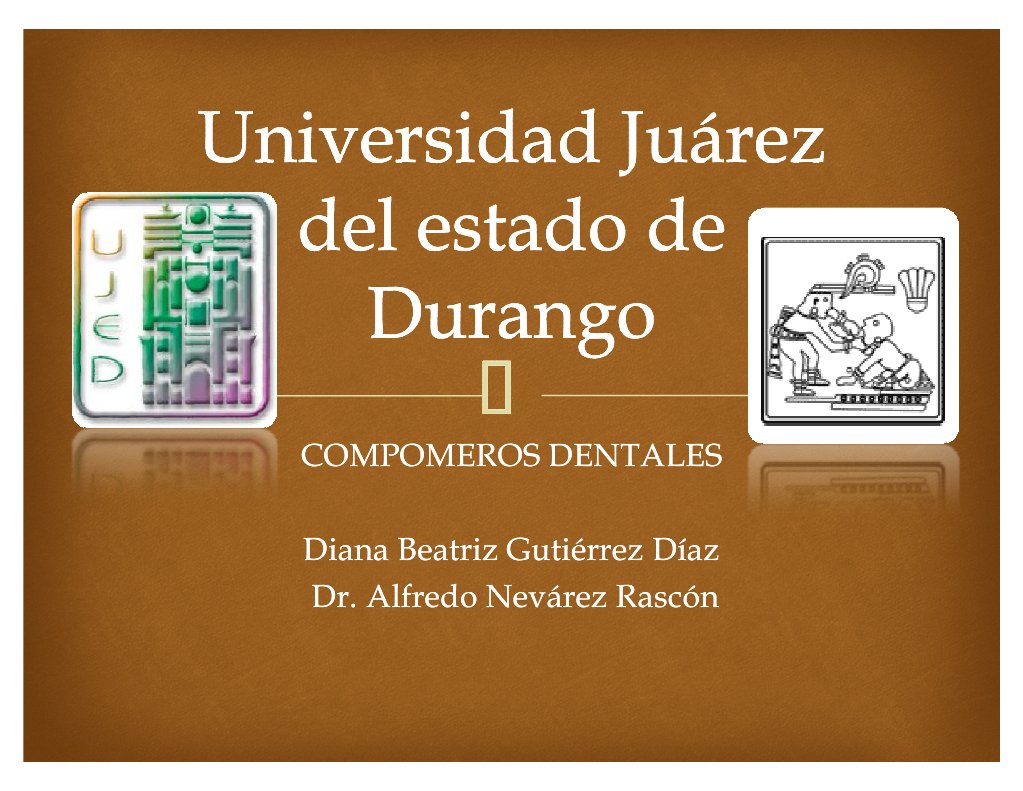 Compomeros Dentales | PDF