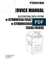 Service Manual: e-STUDIO556/656/756/856 e-STUDIO556SE/656SE/ 756SE/856SE