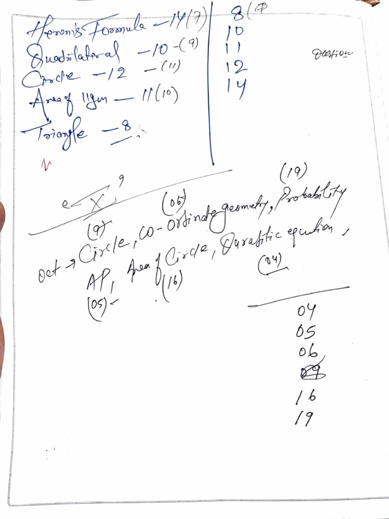 Pt 2 math class 9 pdf