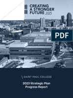 Saint Paul College Strategic Plan Progress Report 2023