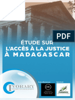 Etude Sur Lacces a La Justice a Madagascar