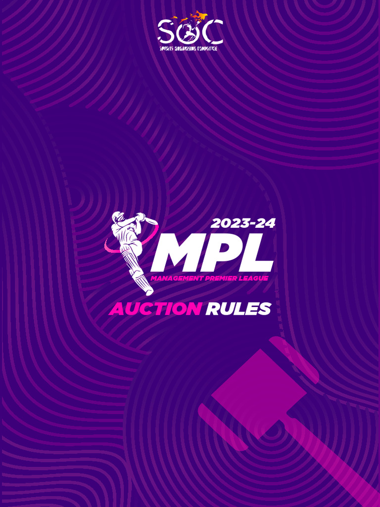 Auction Rules PDF