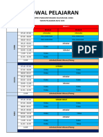 Jadwal Pelajaran Kls 3