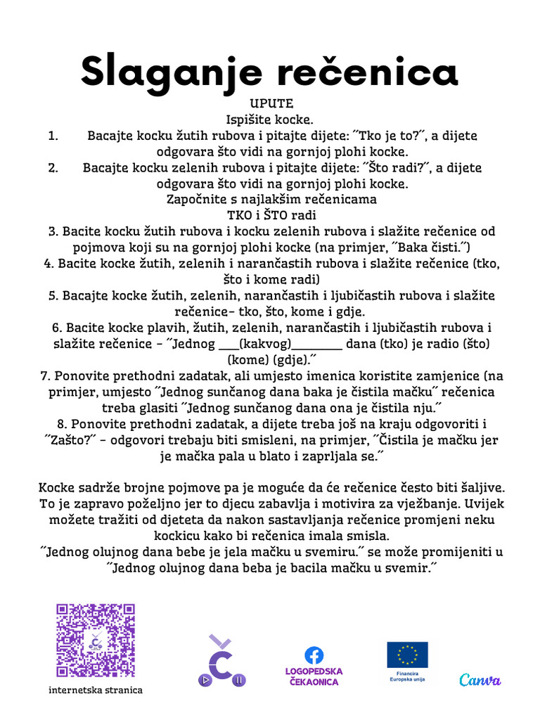 Slaganje Rečenica | PDF