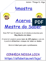 Amostra - Acervo Mestre Do Saber