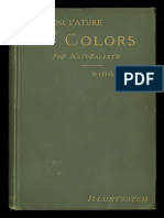 Nomenclature of Colors For Naturalists - Ridgway