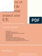 MAROC-UE-Sous La Supervision de NOUR REDA