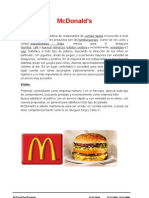 Mcdonalds Informacion