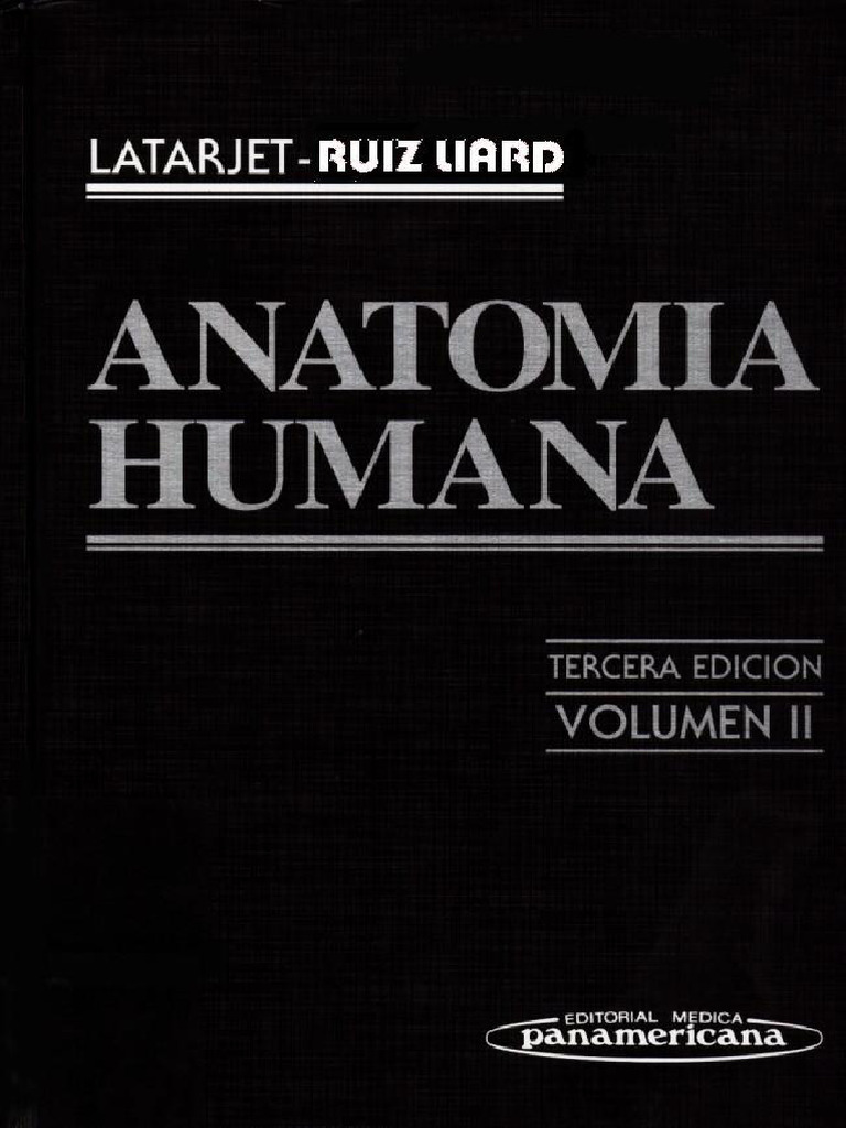 Anatomía Humana Latarjet Tomo 2 3ra Ed Pdf