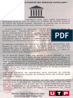 Evolución Y Las Fuentes Del Derecho Castellano