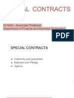 Special Contracts
