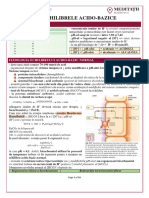 Echilibrul Acido-Bazic