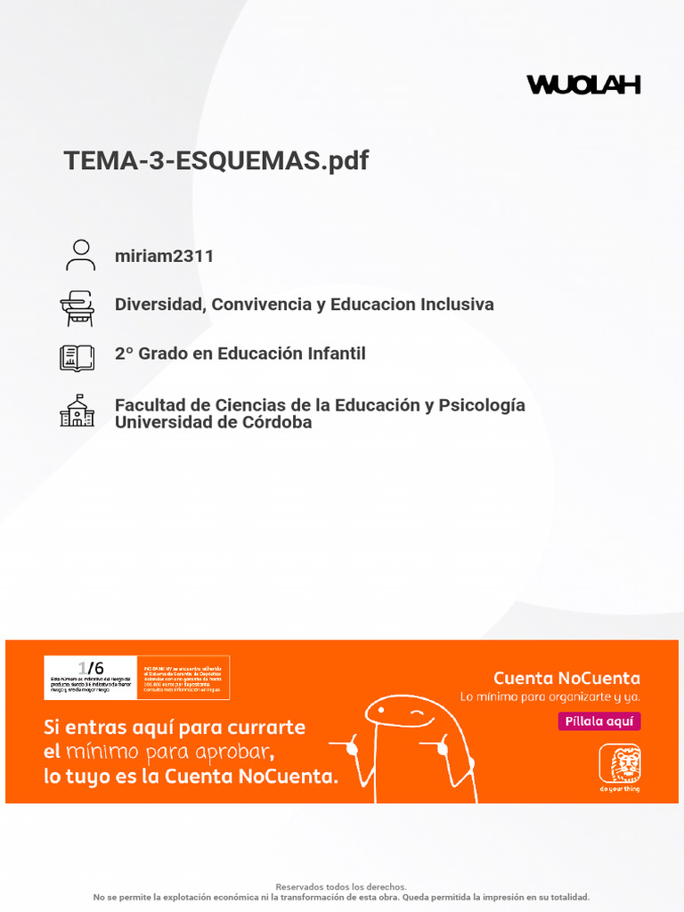 Wuolah Free TEMA 3 ESQUEMAS | PDF