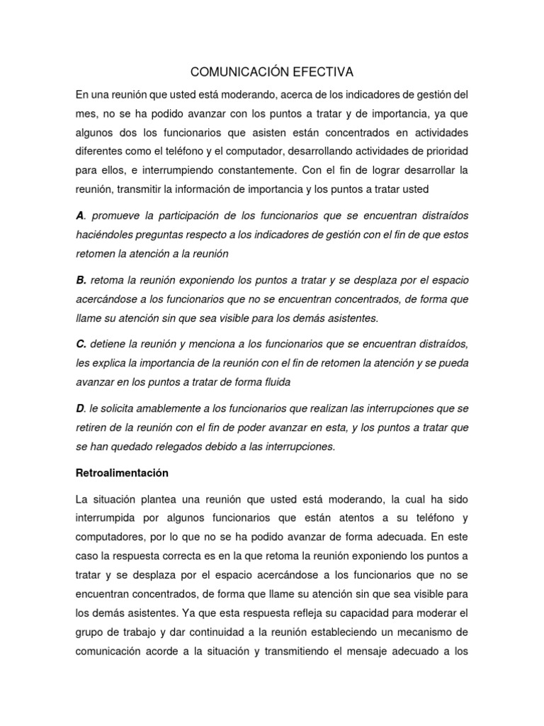 Estrategias de Comunicación Efectiva | PDF | Crecimiento personal y ...