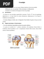 Examen clinique du genou douloureux | PDF | Genou | Douleur