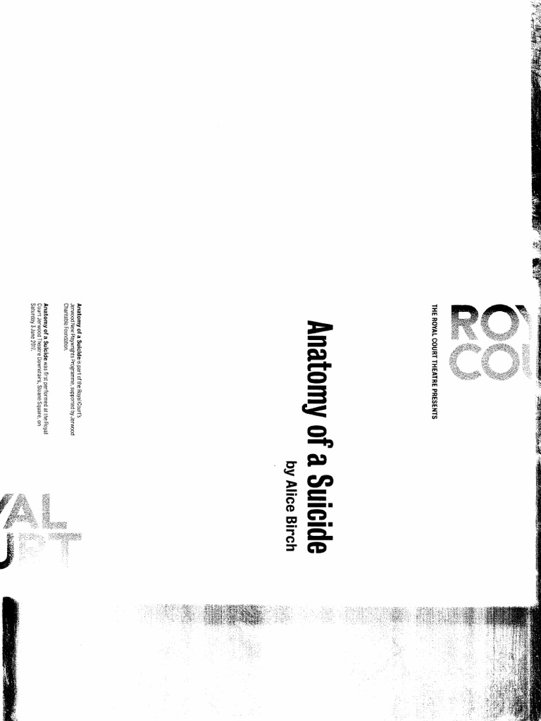 the anatomy of suicide