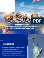 Brochure Turismo y Gastronomía Internship - Trainee Eeuu