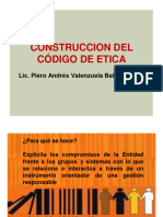 Construcción Del Código de Ética