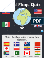 World Flags Quiz Powerpoint 1