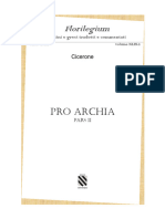 Cicerone - Pro Archia - Parte II