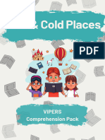 Free Hot and Cold Places Stage 2 - Comprehension Pack