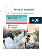 8.1 Measuring the Rate of Reaction