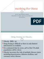 Drug Prescribing For Obese Dijo