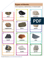 Types of Rocks