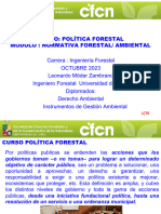 2023 10 30 Politica Forestal DL 701 Ley BN 20.283
