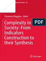 (Social Indicators Research Series 70) Maggino, Filomena - Complexity in Society - From Indicators Construction To Their Synthesis (2017)