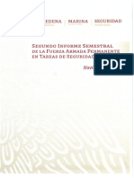 2do Informe Semestral Fuerza Armada Permanente