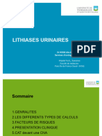 Lithiases Urinaires