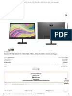 Monitor HP P22v G5, 21.45 - FHD (1920 X 1080 A 75Hz) VA, HDMI - VGA, Color Negro