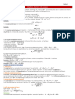 CHimie 1.2 - Réactions Acide - Bases