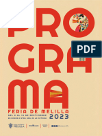 Programa Feria Melilla 2023