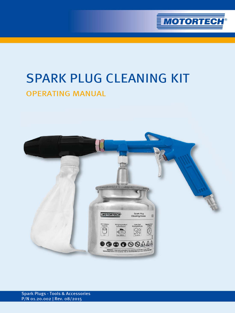 MOTORTECH Manual Spark Plug Cleaning Kit 01.20.002 EN 2015 08 WEB PDF