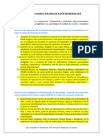 Actividades Relevantes Por Línea de Acción 141123