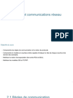 Cours 2: Protocoles Et Communications Réseau