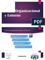 Clima Organizacional y Entorno