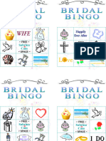 Bridal Bingo